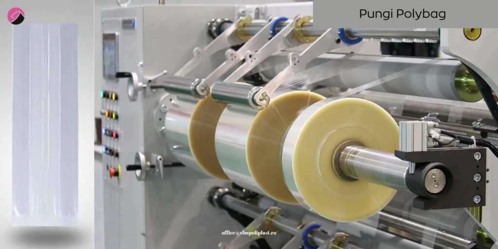 Custom printed poly bags produced by VLM Poliplast, a European flexible packaging manufacturer